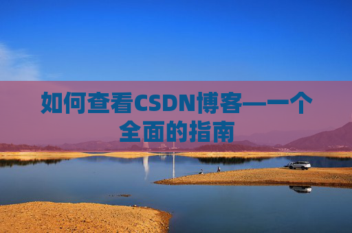 如何查看CSDN博客—一个全面的指南